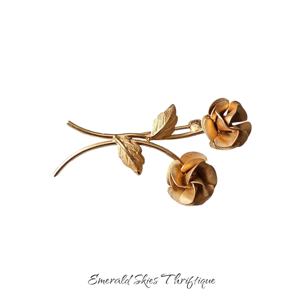 Vintage ROLYN‎ INC 1/20 12k gold filled brooch